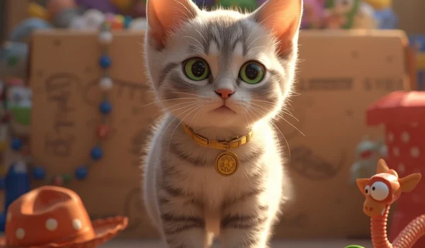 Exotic short hair cat
