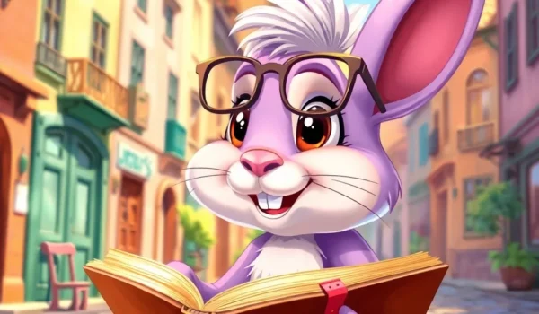 Old rabbit in town