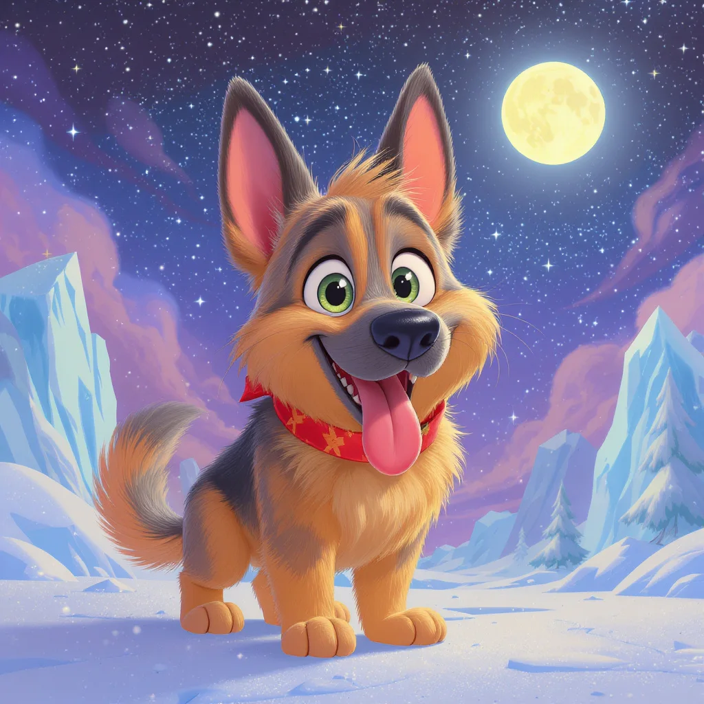 چالش های تربیت ژرمن شپرد: چطور می توانیم آنها را به بهترین شکل تربیت کنیم 1 The german shepherd dog in ice age