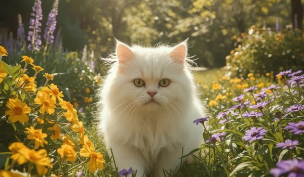 بیماریهای مشترک انسان و حیوان: تهدیدی که میتوان آن را مهار کرد 1 White Persian cat