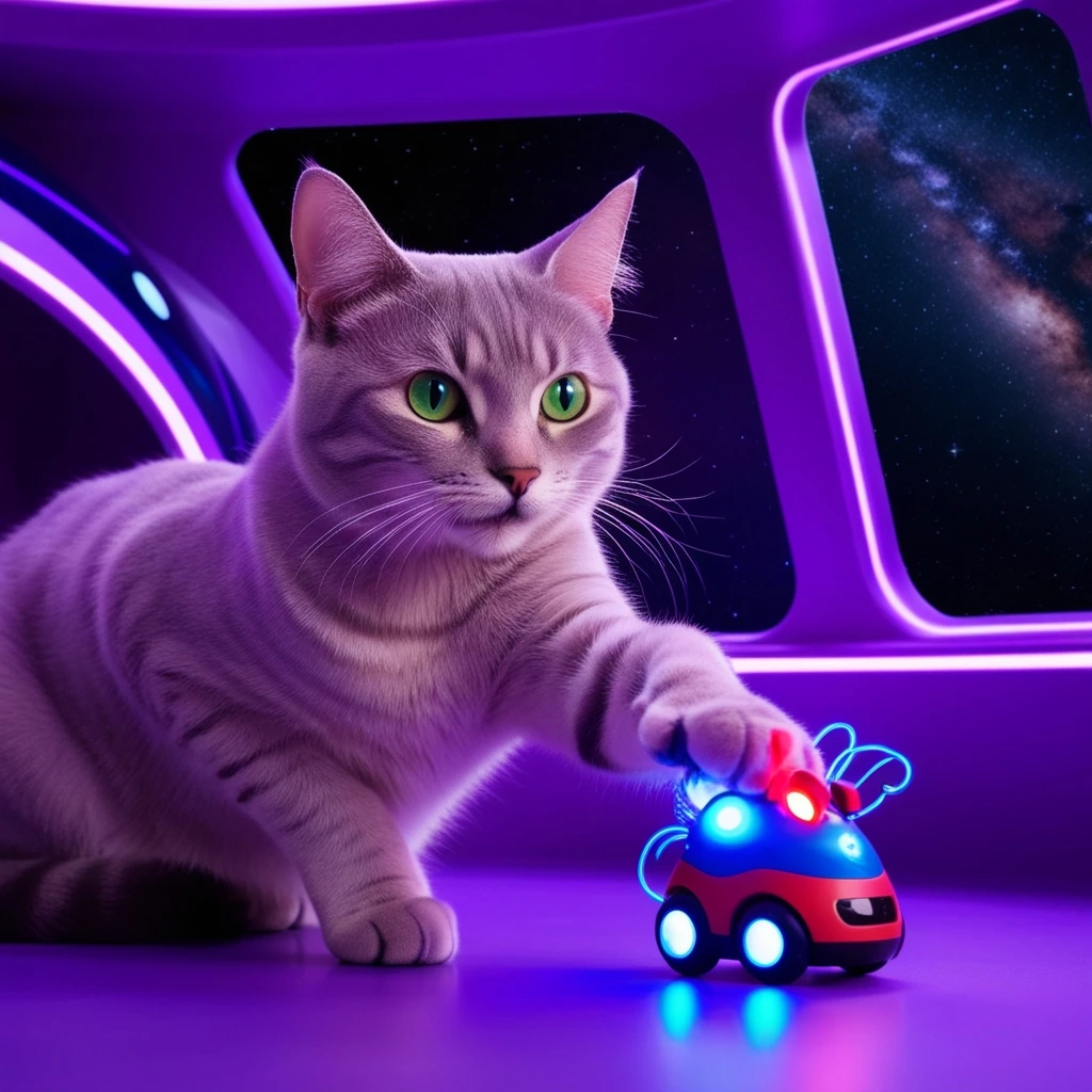 نژادهای مختلف گربه: از پرطرفدارترین تا خاص ترین ها 2 dsh cat in purple house