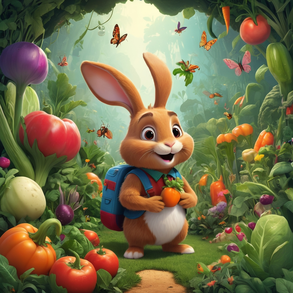 قصه های بانمک از دل جنگل، پنج داستان کوتاه و آموزنده درباره حیوانات 1 rabit