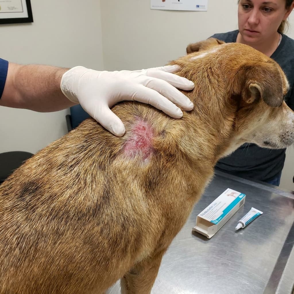 Adverse reactions to topical flea and tick medications in pets